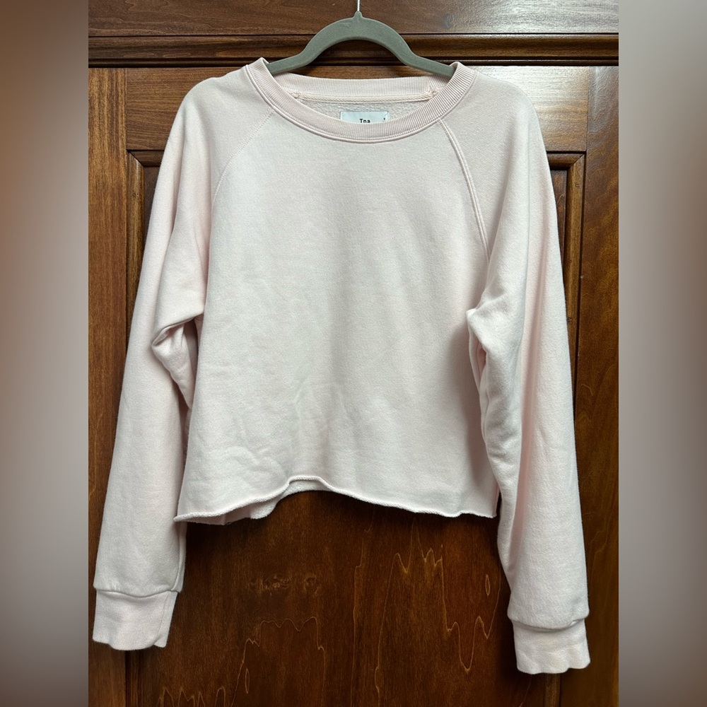 Aritzia TNA Airy Crew Neck Sweatshirt. Size Small.